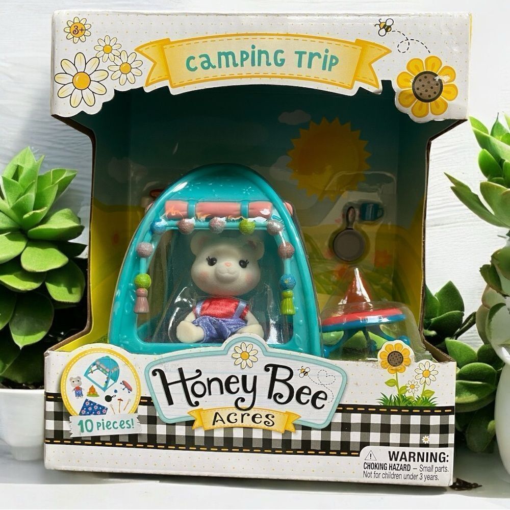 Honey Bee Acres. Camping Trip. NWT